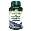 jar of Glucosamine & Chondroitin by Natures  Aid  on a white background 