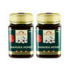 Two jars of Nelson Manuka Honey Twin 30+, with labels indicating a total of 600g of product, comprising two 250g jars.
