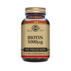 Solgar Biotin 5000 ug Vegetable Capsules